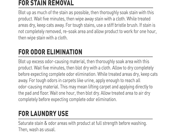 Nature’s Miracle Set-In Stain Destroyer For Dog Messes