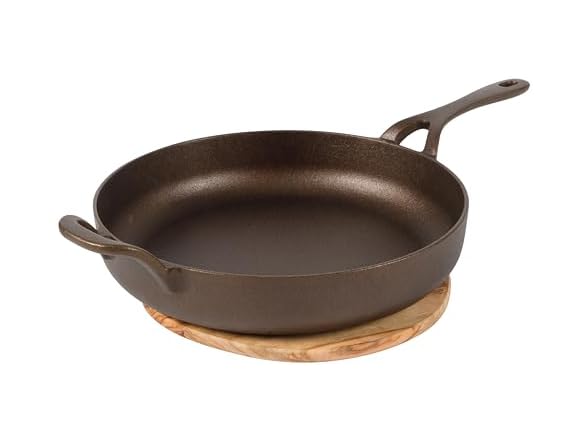Bloomhouse Cast Iron Pan - Natural Bronze Finish 10"