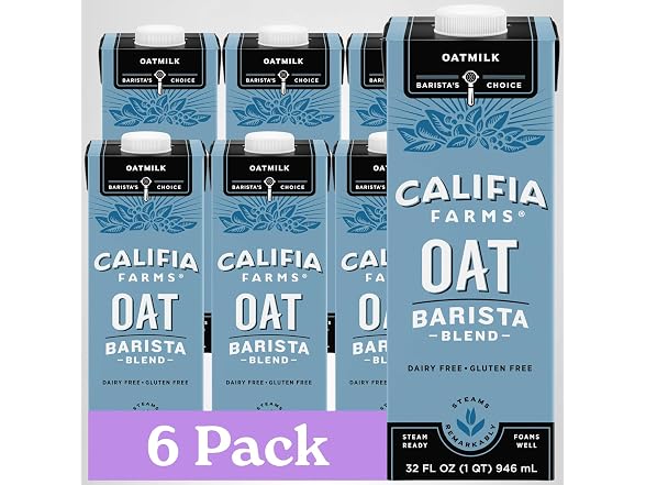 6PK Califia Farms - Oat Barista Blend Oat Milk