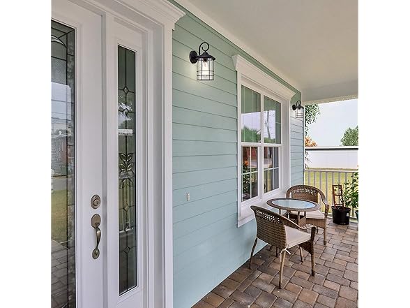MICSIU W0889 12 Inch Outdoor Wall Lantern 2 Pack