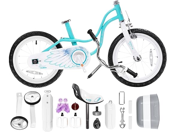 RoyalBaby Princess Girl Children's Bicycle 14 Inch