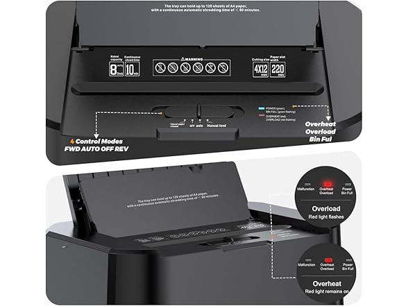 QUIETLEMON paper shredder