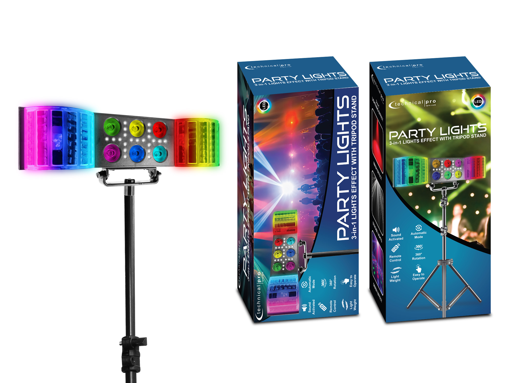 Technical Pro DJ 3-in-1 Light Bar wStand - Gallery 7