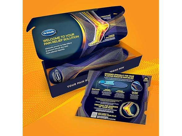 Dr. Scholls Plantar Fasciitis Sized to Fit Pain