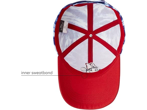 Disney Tie Dye Minnie Mouse Baseball Cap