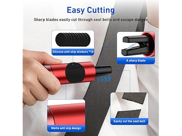 SKINNYON window breaker for car