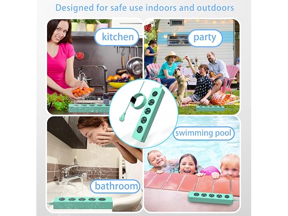 SOLL IPX9 Outdoor Power Strip - Gallery 7