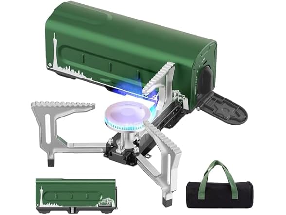 RENJJPBO Camping Gas Stove Portable