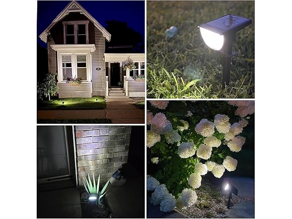 GKGG Waterproof Outdoor Solar Lights