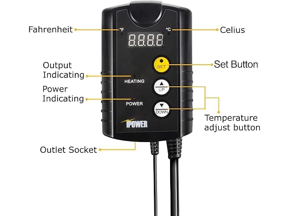 Simple Deluxe 100W Ceramic Heat Emitter, Rep