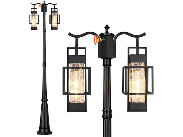 PARTPHONER Dusk to Dawn Outdoor Lamp