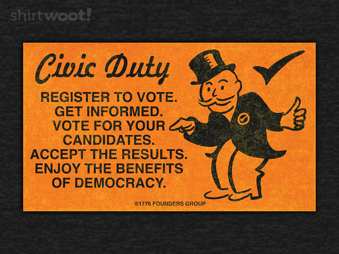 Civic Duty Card - Gallery 4