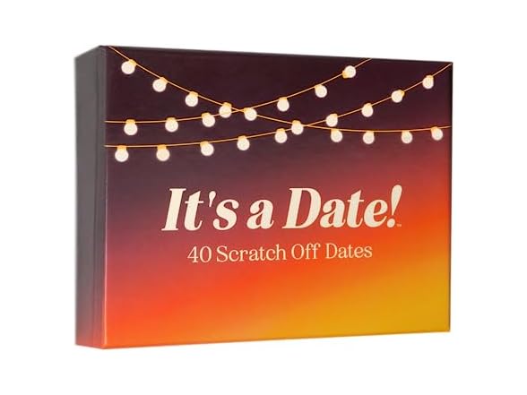 It s A Date 40 Fun Romantic Scratch Off Date Ideas For Couples
