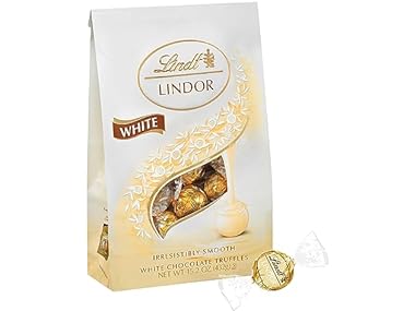 $8.99, Was $17.8866, 49% Off! Lindt LINDOR White Choc Truffles Bag 15oz dealfomo