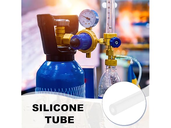 uxcell Silicone Tube, 5/32"(4mm) ID x 1/4"