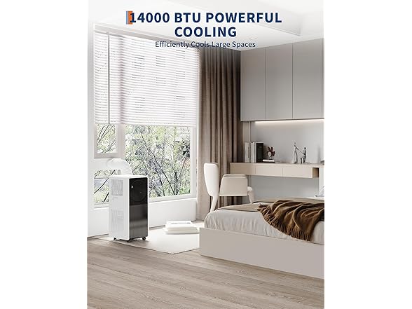 Vossfamu 14000 BTU Portable Air Conditioner