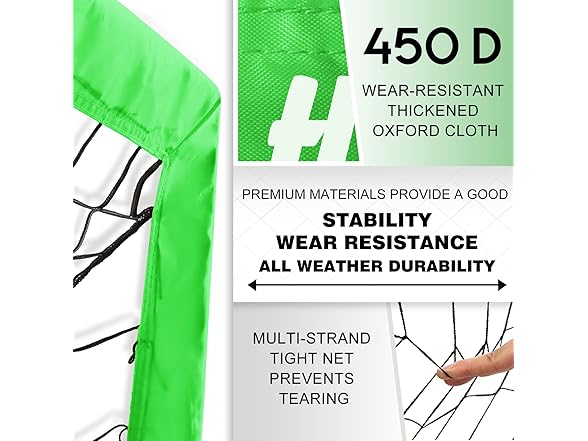 Hazacl Kids Soccer Goal for Backyard