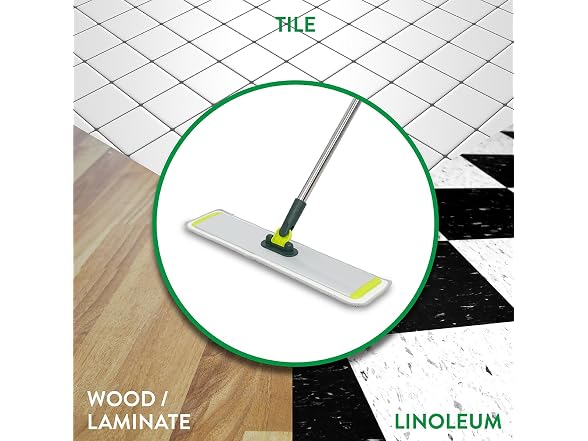 Pine-Sol Flat Wet/Dry Microfiber Mop