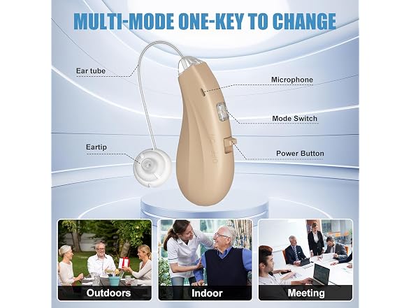 Oction Rechargeable Hearing Aids