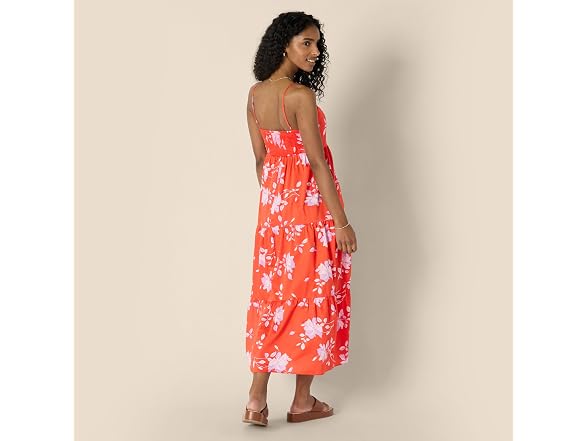 Amazon Essentials Women Dress Orange Pastel Lilac