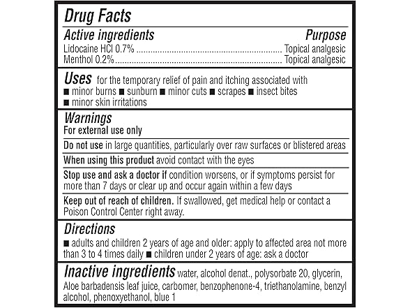 Amazon Basics Amazon Brand - Solimo After Sun Gel with
