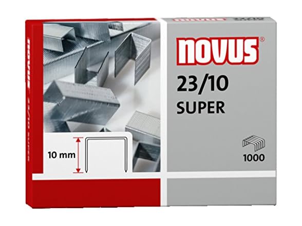Novus 23/10 Super Staples (Box of 1000)