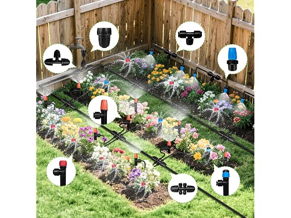 TJJFMM 230FT Drip Irrigation System