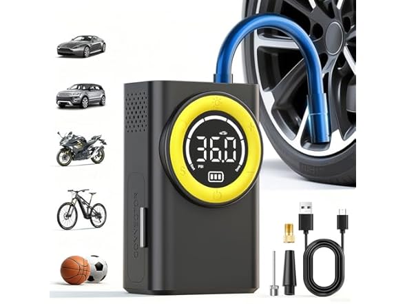 FLYKID Tire Inflator Portable Air Compressor