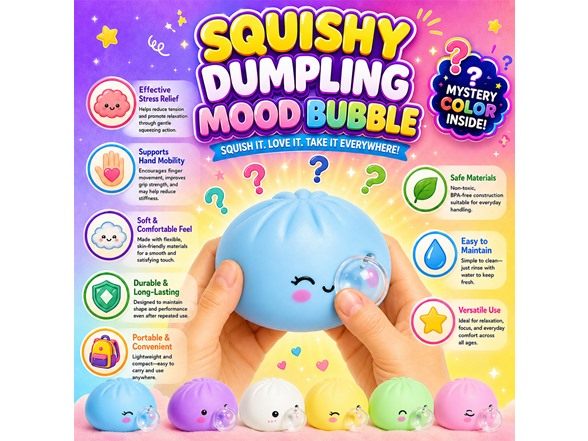 Twilight Squishy Sensory Toys Dum Mood Bubble