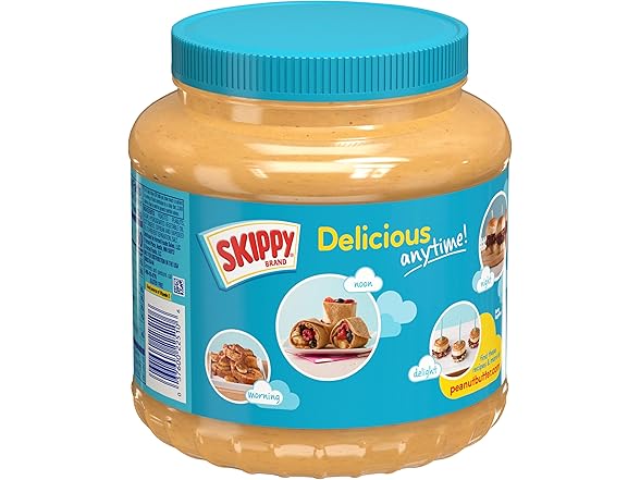 SKIPPY Creamy Peanut Butter, 80 oz.