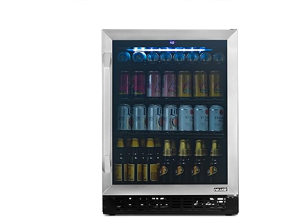 Newair Beverage Fridge - 162 Cans/54 Bottles