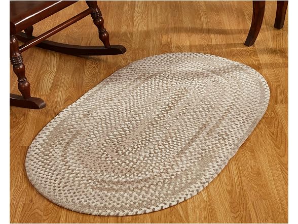 Better Trends Ombre Braided Area Rug, 20" x 30"