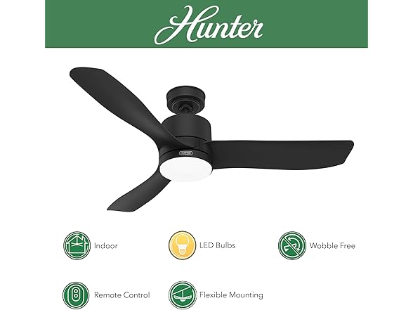 Hunter Fan CC52967-A 52 52-in w/Light and Remote