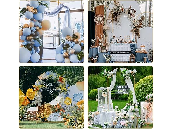 yumiaohe Metal Wedding Balloon Arch