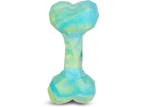 Bow Wow Pet Ombre Geo Bone Dog Chew Toy