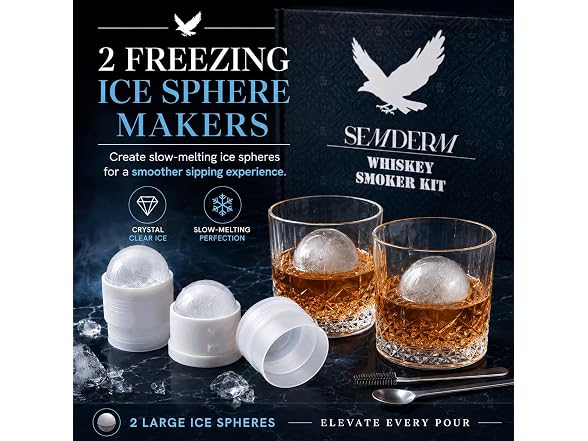 Semderm Whiskey Smoker Kit with Torch