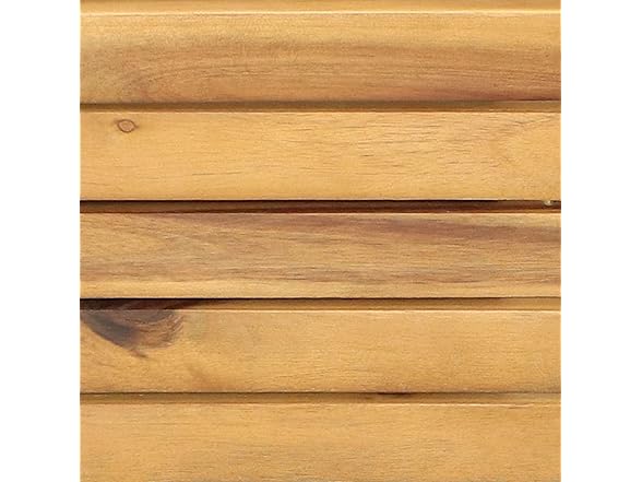 Sunnydaze Acacia Wood Raised Garden Bed with Shelf