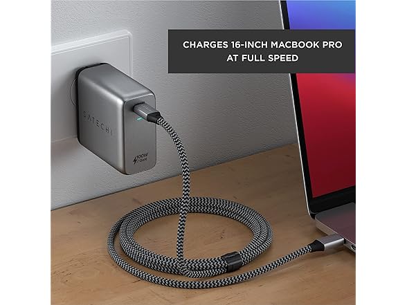 Satechi 100W GaN USB-C PD Charging Adapter