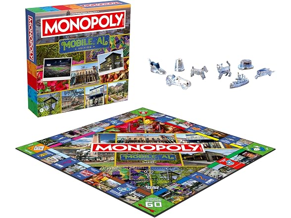 Monopoly Board Game – Mobile, AL Edition