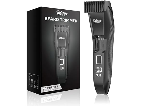 REHOYO Adjustable Beard Trimmer