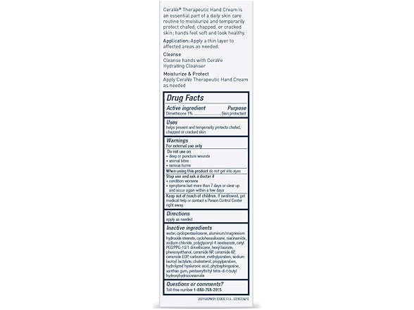 CeraVe Therapeutic Hand Cream