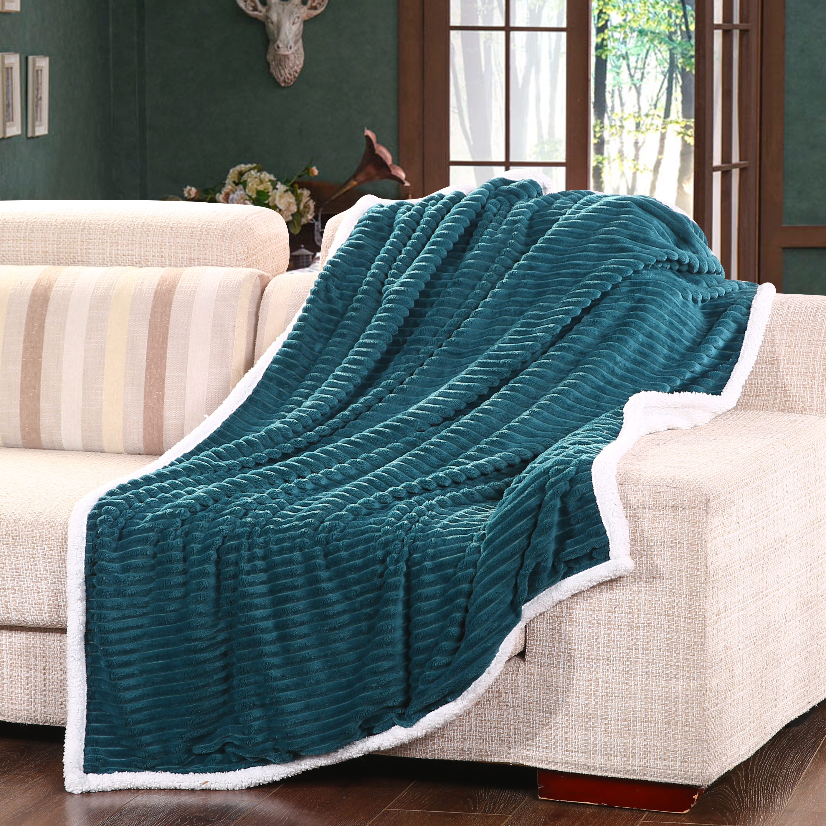 Noble House Corduroy Sherpa (2 Pack) - Gallery 7