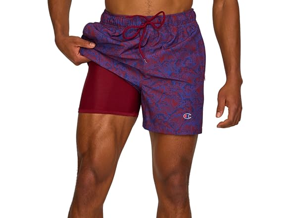 Champion Mens 5" Swim Trunks