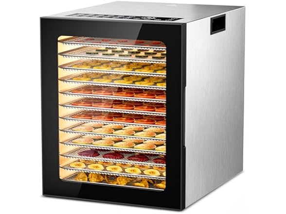 Food Dehydrator with 12 Trays