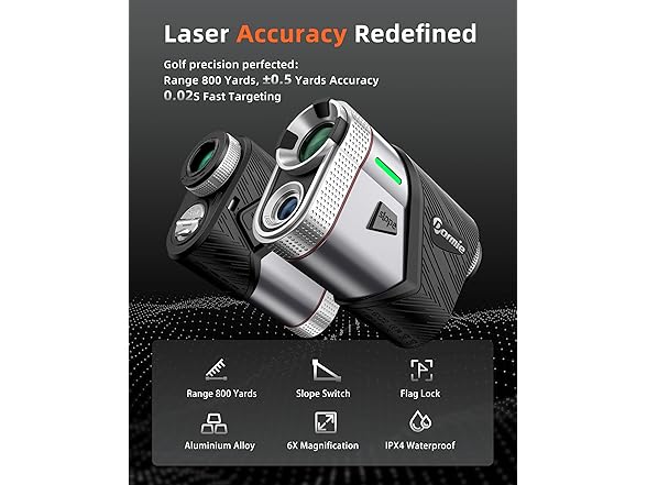 Dormie Golf Rangefinder | 800 Yards