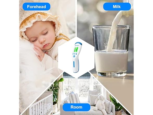Berrcom 2Pk Infrared Forehead Thermometer