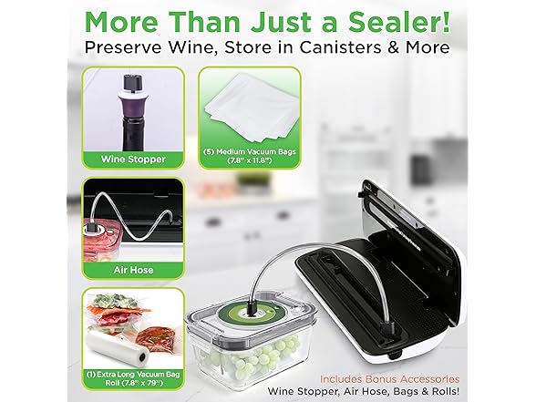 NutriChef Automatic Food Vacuum Sealer
