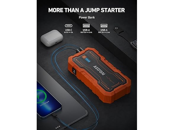 AstroAI S8 Pro 3000A Jump Starter