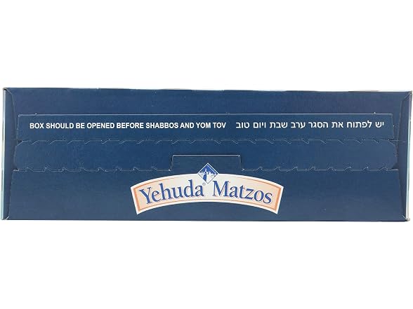 YEHUDA WHOLE WHEAT MATZOH CRACKER BOX