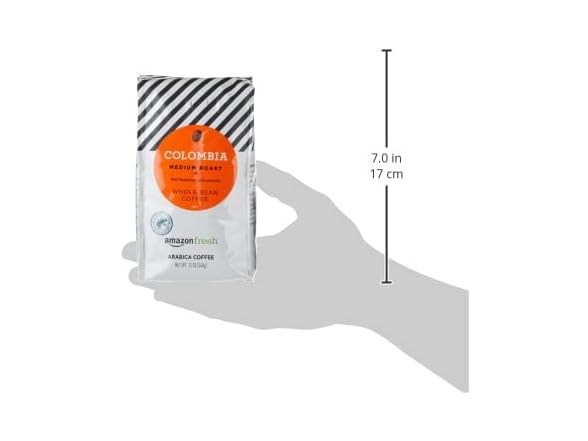1CT Amazon Fresh Colombia Whole Bean Coffee